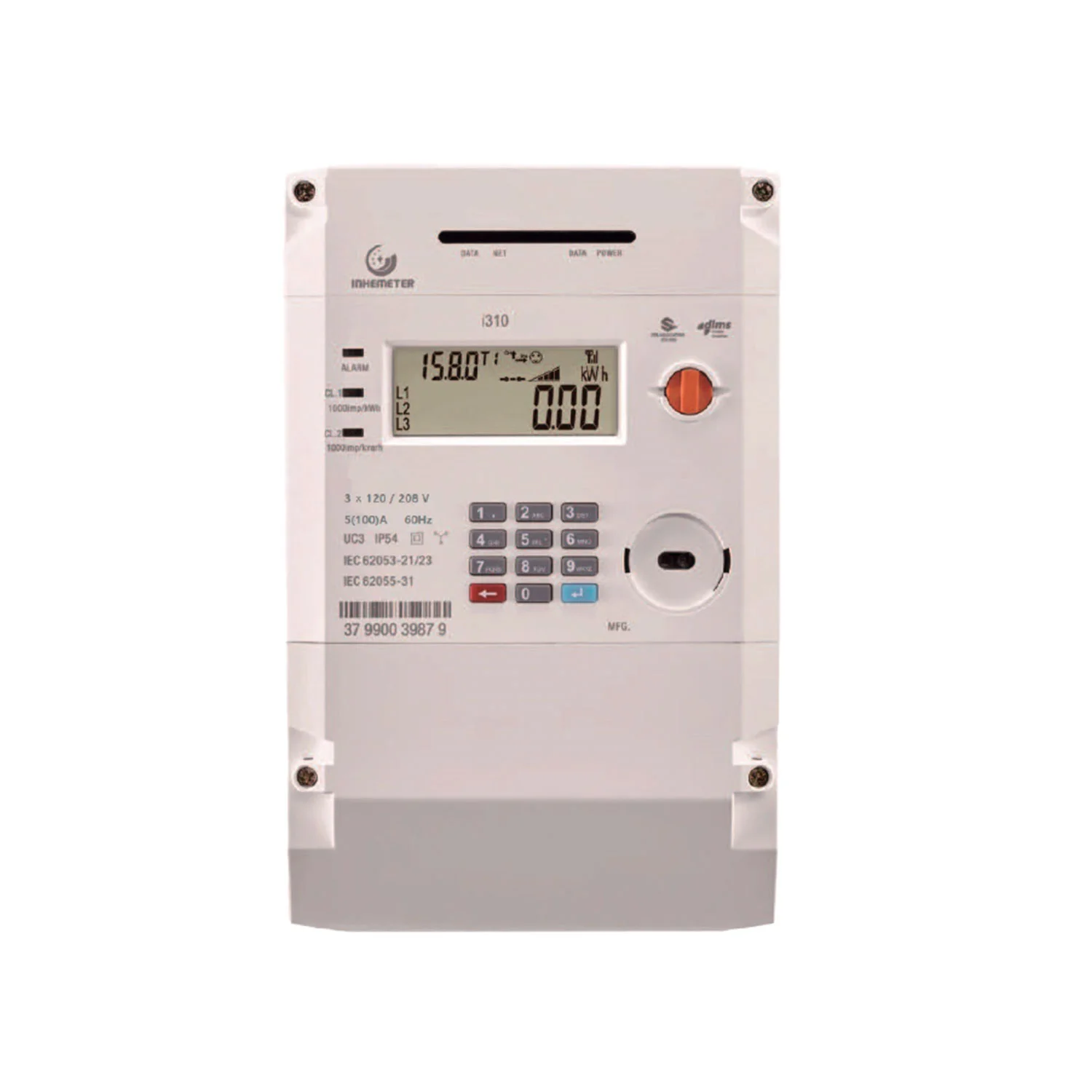 i310 – Medidor Polifásico con comunicación